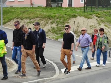 Pohod po novozgrajenih pločnikih 39